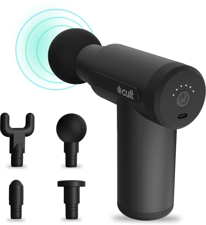 Portable Mini Muscle Massage Gun-Handheld Electric Deep Tissue Percussion Muscle Massager, Ultra Quiet Pain Relief Fascia Gun